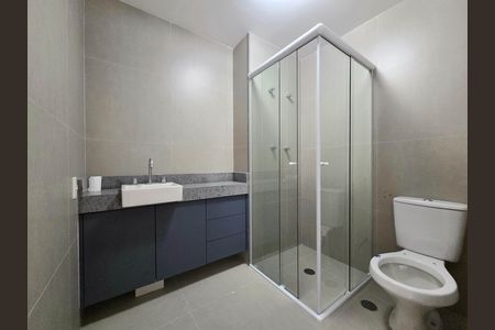 Studio para alugar com 24m², 1 quarto e sem vaga Studio para alugar com 24m², 1 quarto e sem vagaBanheiro