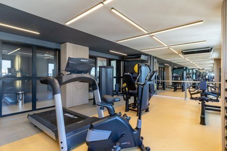 Studio para alugar com 24m², 1 quarto e sem vaga Studio para alugar com 24m², 1 quarto e sem vagaÁrea comum - Academia