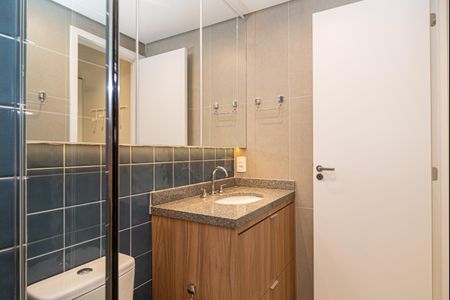 Apartamento para alugar com 35m², 1 quarto e 1 vaga Apartamento para alugar com 35m², 1 quarto e 1 vagaBanheiro da Suíte