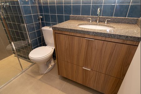Apartamento para alugar com 35m², 1 quarto e 1 vaga Apartamento para alugar com 35m², 1 quarto e 1 vagaBanheiro da Suíte