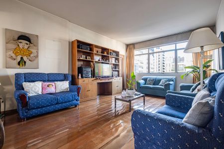 Sala de apartamento à venda com 3 quartos, 132m² em Cerqueira César, São Paulo