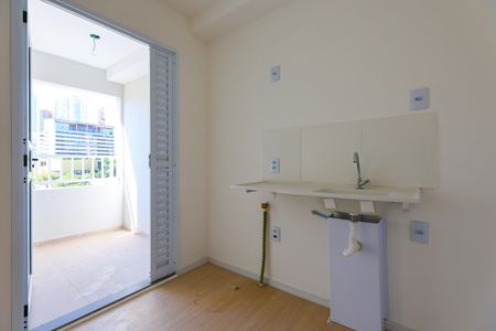 Cozinha de kitnet/studio à venda com 2 quartos, 29m² em Vila Andrade, São Paulo