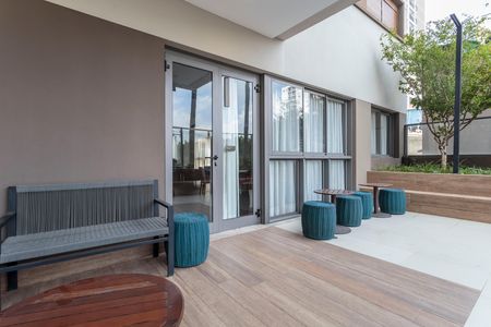 Área comum de apartamento para alugar com 2 quartos, 65m² em Indianópolis, São Paulo