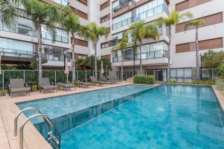 Área comum - Piscina de apartamento para alugar com 2 quartos, 65m² em Indianópolis, São Paulo