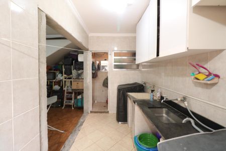Área de Serviço de casa à venda com 3 quartos, 147m² em Santo Antônio, São Caetano do Sul