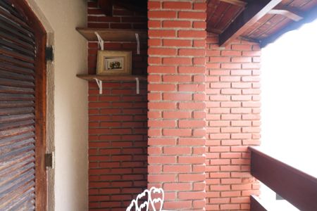 Varanda da  Suíte 1 de casa à venda com 3 quartos, 147m² em Santo Antônio, São Caetano do Sul