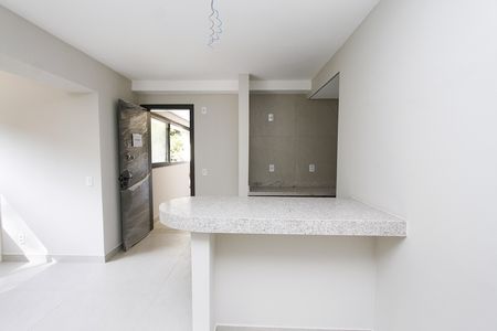 Cozinha de apartamento à venda com 3 quartos, 109m² em Santa Lúcia, Belo Horizonte
