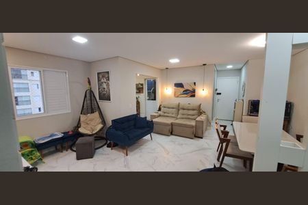 Sala de apartamento à venda com 2 quartos, 76m² em Jardim Ermida I, Jundiaí