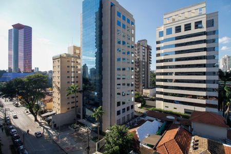 VIsta da Varanda de kitnet/studio à venda com 1 quarto, 27m² em Pinheiros, São Paulo