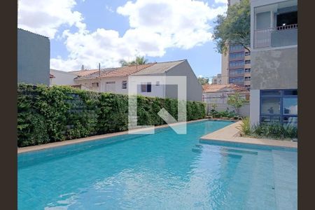 Área Comum - Piscina de kitnet/studio à venda com 1 quarto, 27m² em Pinheiros, São Paulo
