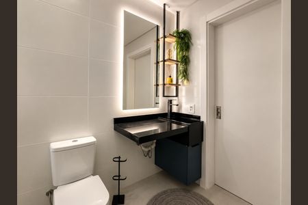 Banheiro de apartamento para alugar com 1 quarto, 60m² em Jardim Guaruja, Sorocaba