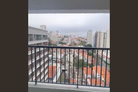 Varanda de kitnet/studio para alugar com 1 quarto, 26m² em Vila Clementino, São Paulo