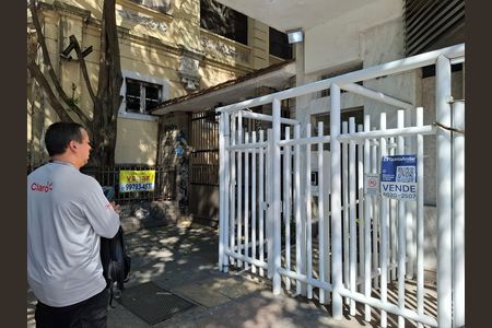 Fachada  de apartamento à venda com 1 quarto, 40m² em Glória, Rio de Janeiro