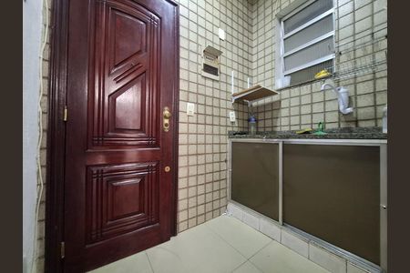 Cozinha  de apartamento à venda com 1 quarto, 40m² em Glória, Rio de Janeiro