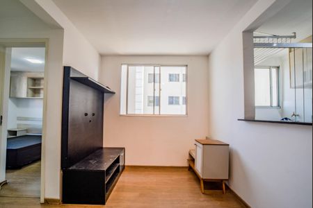 Sala de apartamento para alugar com 2 quartos, 47m² em Vila Homero Thon, Santo André