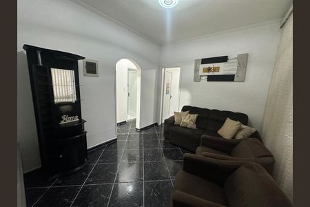 Sala de apartamento para alugar com 2 quartos, 72m² em Centro, São Vicente