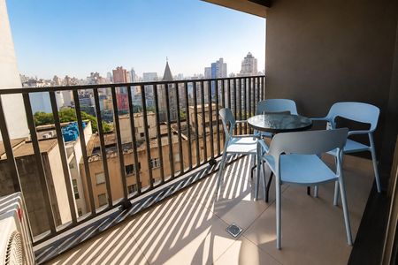 Apartamento para alugar com 25m², 1 quarto e sem vaga Apartamento para alugar com 25m², 1 quarto e sem vagaVaranda