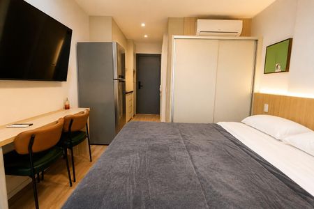 Dormitório de apartamento para alugar com 1 quarto, 25m² em Consolação, São Paulo