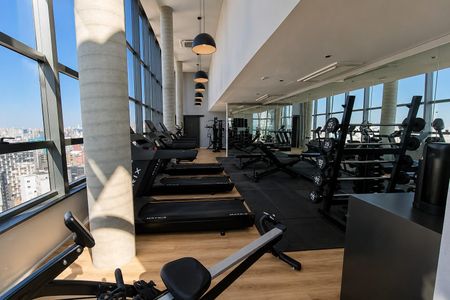 Apartamento para alugar com 25m², 1 quarto e sem vaga Apartamento para alugar com 25m², 1 quarto e sem vagaAcademia