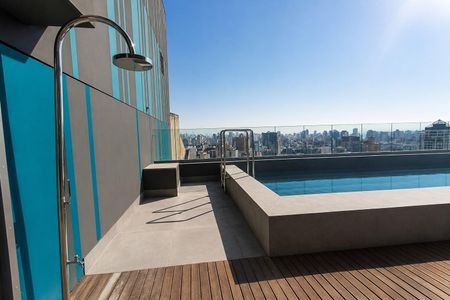 Apartamento para alugar com 25m², 1 quarto e sem vaga Apartamento para alugar com 25m², 1 quarto e sem vagaPiscina - Ducha