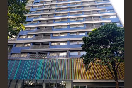 Apartamento para alugar com 25m², 1 quarto e sem vaga Apartamento para alugar com 25m², 1 quarto e sem vagaFachada