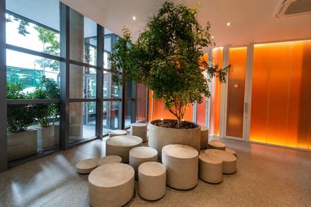 Apartamento para alugar com 25m², 1 quarto e sem vaga Apartamento para alugar com 25m², 1 quarto e sem vagaHall Social