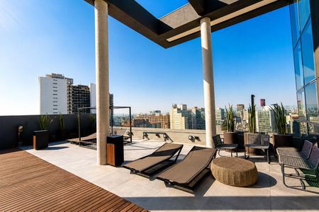 Apartamento para alugar com 25m², 1 quarto e sem vaga Apartamento para alugar com 25m², 1 quarto e sem vagaPiscina