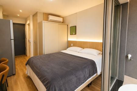 Apartamento para alugar com 25m², 1 quarto e sem vaga Apartamento para alugar com 25m², 1 quarto e sem vagaDormitório