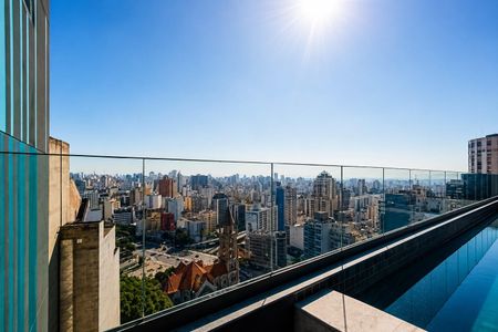 Piscina de apartamento para alugar com 1 quarto, 25m² em Consolação, São Paulo