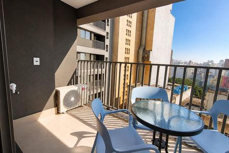 Apartamento para alugar com 25m², 1 quarto e sem vaga Apartamento para alugar com 25m², 1 quarto e sem vagaVaranda