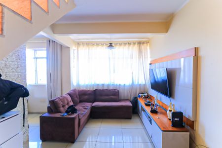 Sala de apartamento à venda com 3 quartos, 120m² em Del Castilho, Rio de Janeiro