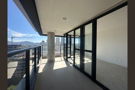 Varanda da Sala de apartamento à venda com 3 quartos, 112m² em Alphaville Empresarial, Barueri