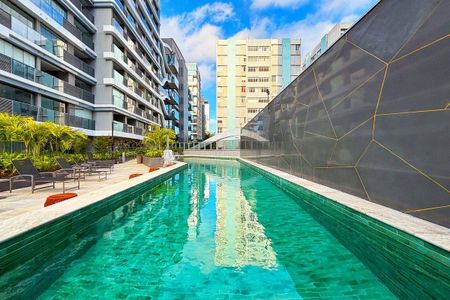 Área Comum - Piscina de kitnet/studio para alugar com 1 quarto, 30m² em Jardim Paulista, São Paulo