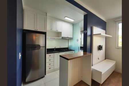 Cozinha de apartamento para alugar com 2 quartos, 48m² em Centro, Sapucaia do Sul