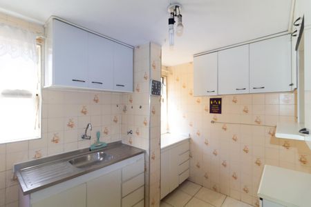 Cozinha de apartamento à venda com 2 quartos, 46m² em Conjunto Habitacional Teotonio Vilela, São Paulo