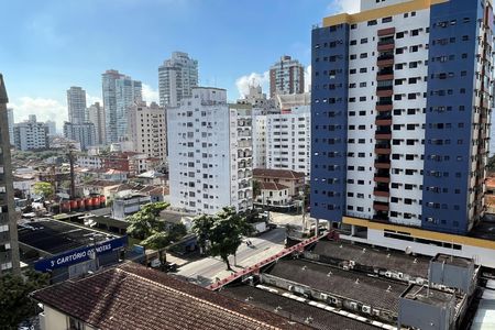 Vista da Sala de apartamento para alugar com 3 quartos, 170m² em Boqueirão, Santos