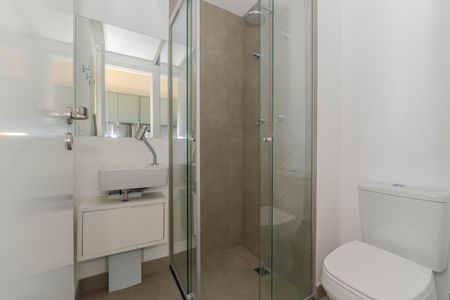 Studio à venda com 24m², 1 quarto e sem vaga Studio à venda com 24m², 1 quarto e sem vagaBanheiro