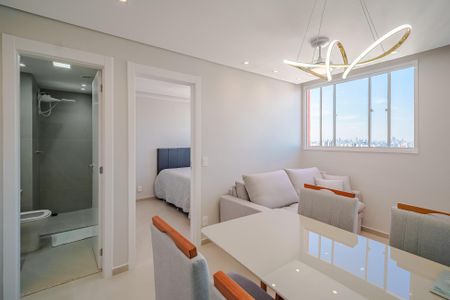 Sala de apartamento para alugar com 2 quartos, 34m² em Vila Gomes, São Paulo