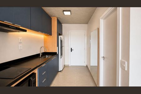 Cozinha de kitnet/studio à venda com 1 quarto, 28m² em Cidade Baixa, Porto Alegre