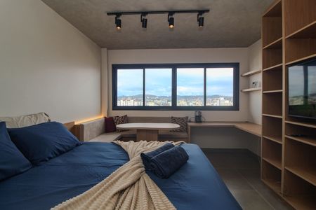 Studio para alugar com 28m², 1 quarto e 1 vaga Studio para alugar com 28m², 1 quarto e 1 vagaKitnet