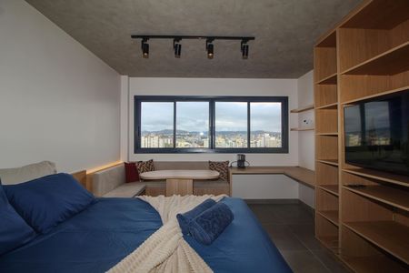 Studio para alugar com 28m², 1 quarto e 1 vaga Studio para alugar com 28m², 1 quarto e 1 vagaKitnet
