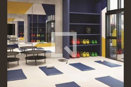Área comum - Academia de kitnet/studio à venda com 1 quarto, 21m² em Centro, Curitiba