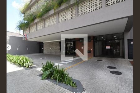 Fachada do Condominio de kitnet/studio à venda com 1 quarto, 21m² em Centro, Curitiba