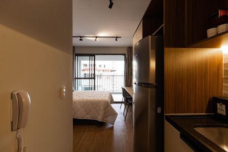 Studio para alugar com 26m², 1 quarto e sem vaga Studio para alugar com 26m², 1 quarto e sem vagaCozinha