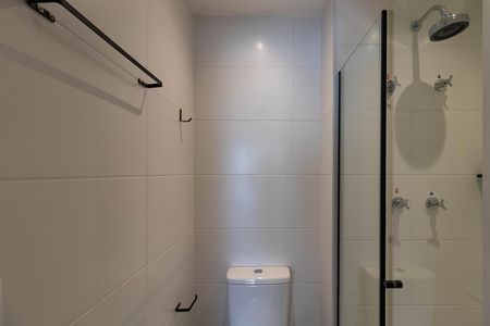 Studio para alugar com 26m², 1 quarto e sem vaga Studio para alugar com 26m², 1 quarto e sem vagaBanheiro