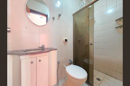 Banheiro da Suíte de apartamento à venda com 3 quartos, 60m² em Padre Eustáquio, Belo Horizonte