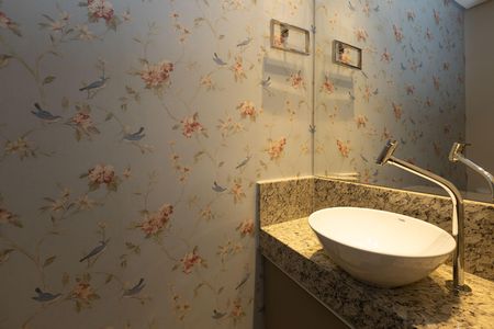 Lavabo da Sala 1 de apartamento à venda com 2 quartos, 60m² em Santo Antônio, Belo Horizonte