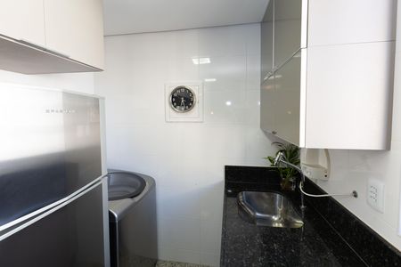 Área de Serviço de apartamento à venda com 2 quartos, 60m² em Santo Antônio, Belo Horizonte