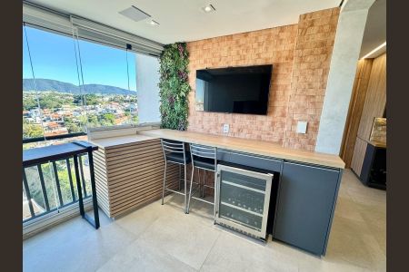 Varanda Gourmet de apartamento à venda com 2 quartos, 104m² em Jardim Trevo, Jundiaí