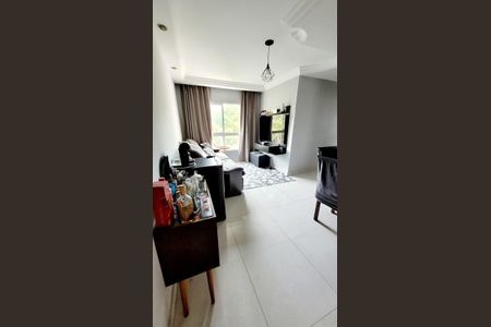 Sala de apartamento à venda com 2 quartos, 49m² em Vila Guarará, Santo André